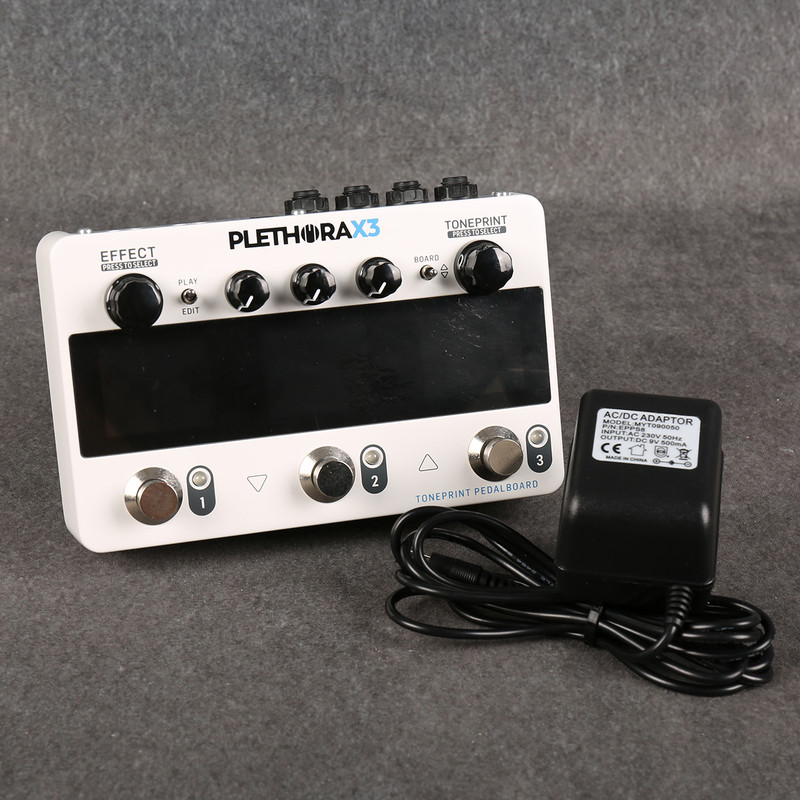 TC Electronic Plethora X3 TonePrint Multi-FX Pedalboard - PSU - 2nd Hand