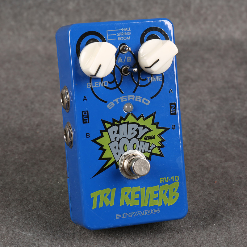 Biyang Baby Boom Series RV-10 Tri Reverb - 2nd Hand