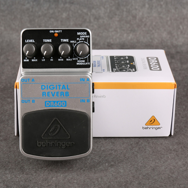 Behringer DR600 Digital Reverb - Boxed - 2nd Hand