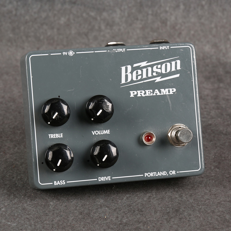 Benson Preamp Pedal - 2nd Hand