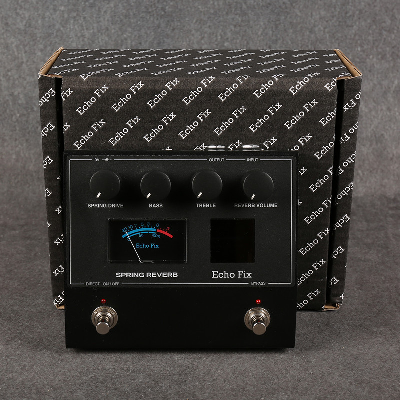 Echo Fix EF-P2 Spring Reverb Pedal - Boxed - 2nd Hand