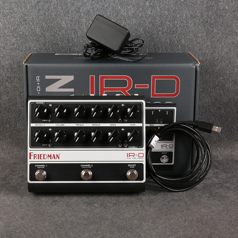 Friedman IR-D Dual Tube Preamp - Box & PSU - 2nd Hand
