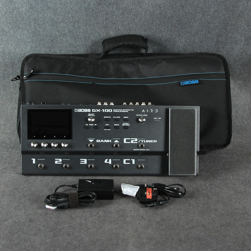 Boss GX-100 Guitar Effects Processor Pedal - PSU - Gig Bag - 2nd Hand