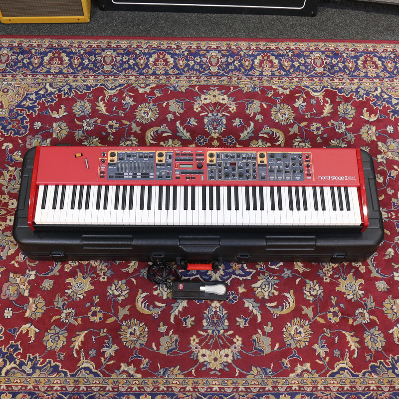 Nord Stage 2 EX 88 - Nord Single Pedal - Flight Case - 2nd Hand