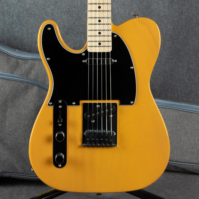 Squier Affinity Telecaster - Left Handed - Butterscotch Blonde - Bag - 2nd Hand