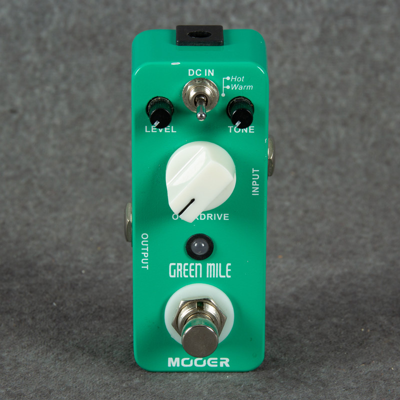 Mooer Green Mile Overdrive Pedal - 2nd Hand (140706)