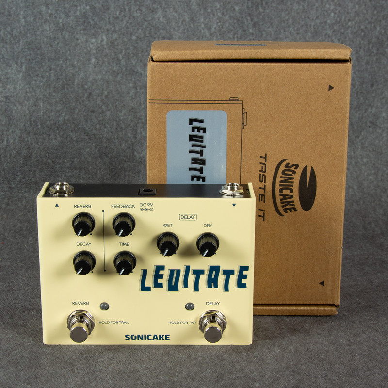 Sonicake Levitate Digital Delay & Reverb Pedal - Boxed - 2nd Hand Sonicake Levitate Digital Delay & Reverb Pedal - Boxed - 2nd Hand