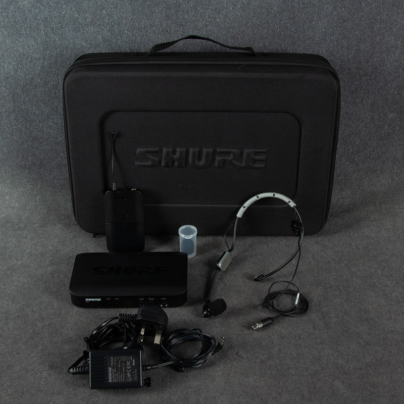 Shure BLX Wireless Headset System - PSU - Case - 2nd Hand Shure BLX Wireless Headset System - PSU - Case - 2nd Hand