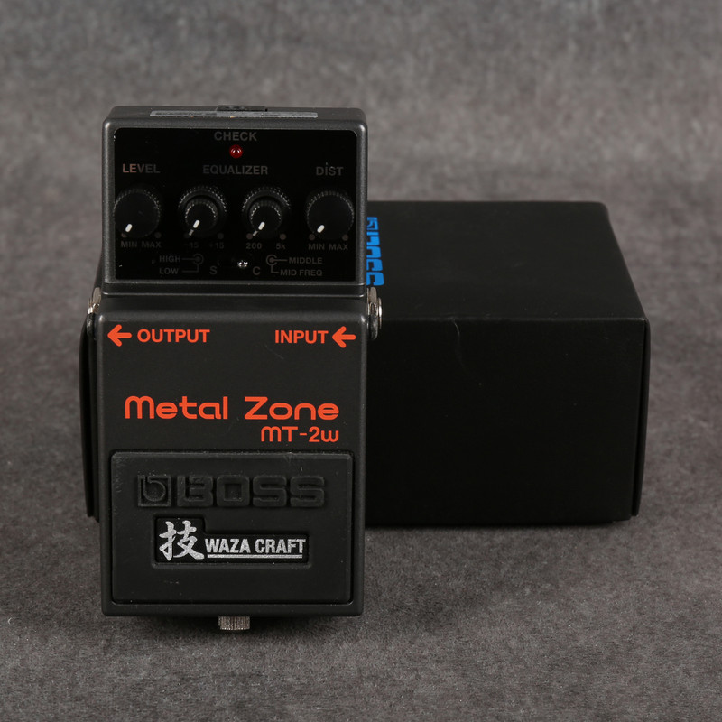 Boss Waza Craft MT-2W Metal Zone - Boxed - 2nd Hand