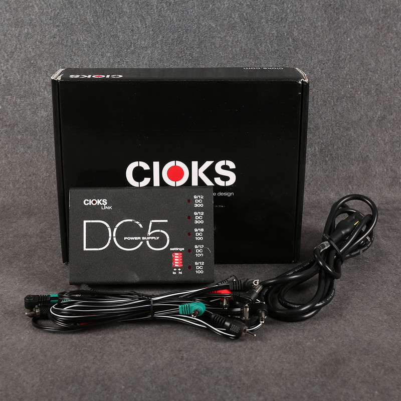 Cioks DC5 Power Supply - Boxed - 2nd Hand Cioks DC5 Power Supply - Boxed - 2nd Hand