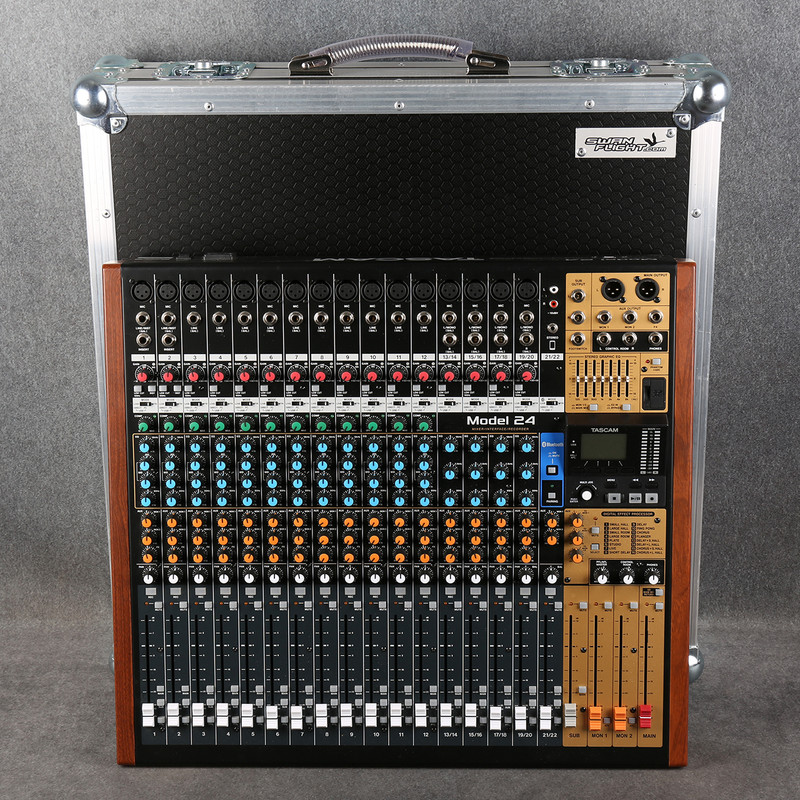 Tascam Model 24 Analogue Mixer - Flight Case - 2nd Hand