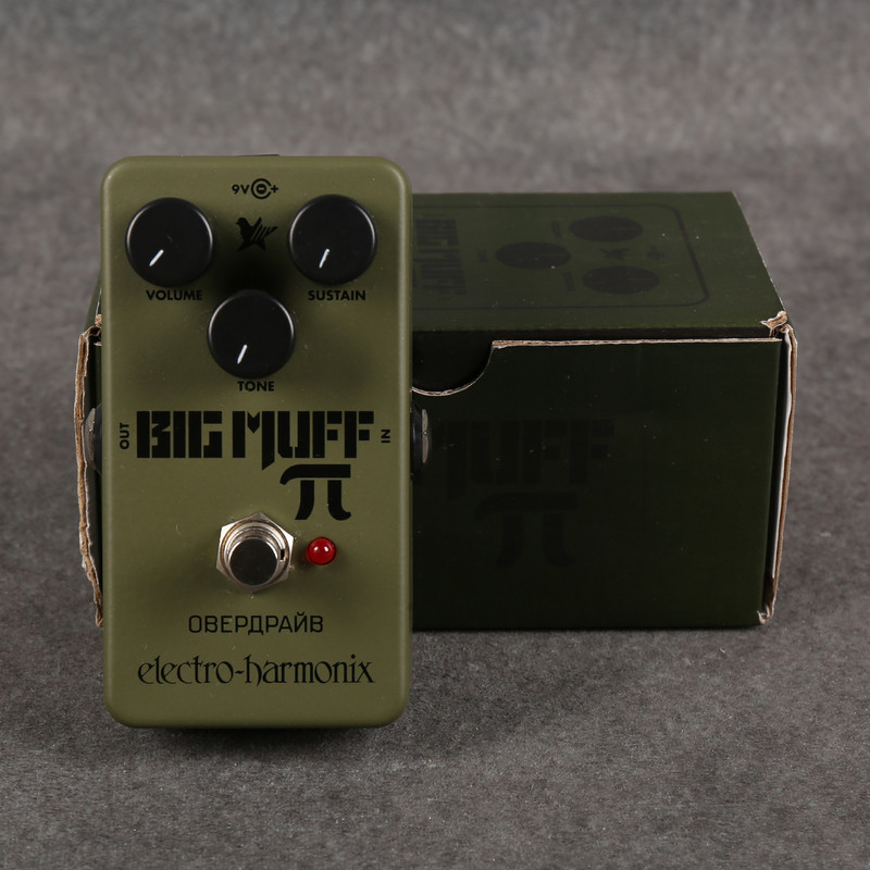 Electro Harmonix Green Russian Big Muff Pi - Boxed - 2nd Hand (140975)