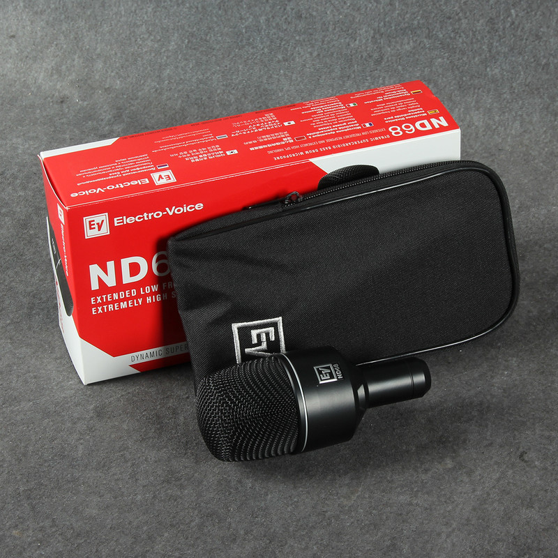 Electro-Voice ND68 Dynamic Kick Drum Microphone - Boxed - 2nd Hand