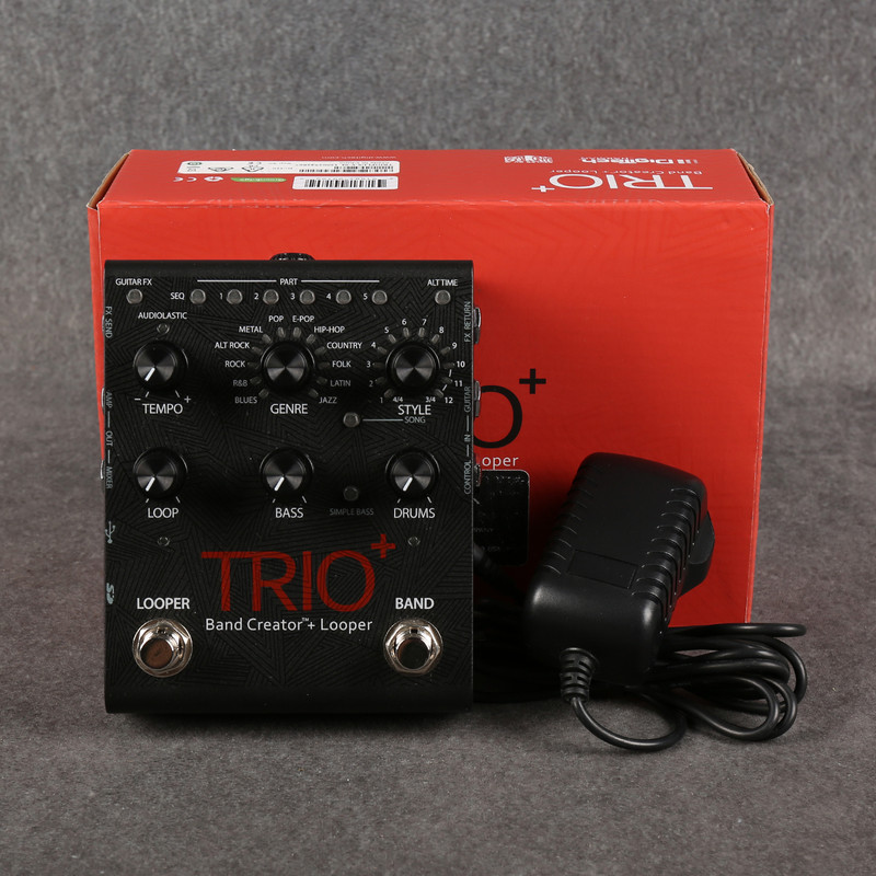 DigiTech Trio Plus Band Creator & Looper - Box & PSU - 2nd Hand