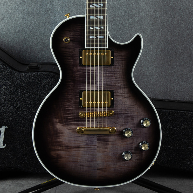 Gibson Les Paul Supreme - Transparent Ebony Burst - Hard Case - 2nd Hand