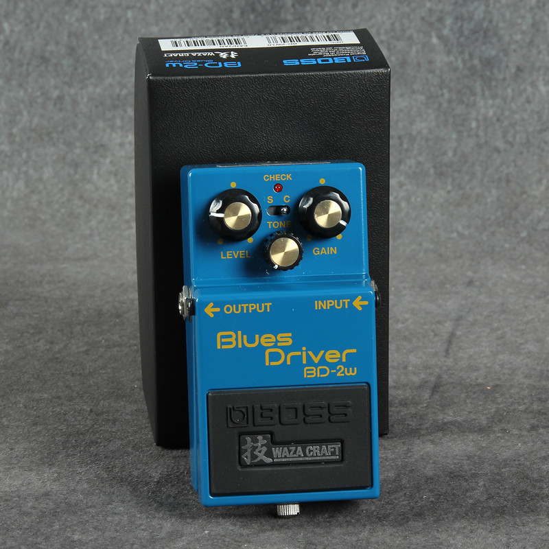 Boss BD-2W Waza Craft Blues Driver - Boxed - 2nd Hand (141014) Boss BD-2W Waza Craft Blues Driver - Boxed - 2nd Hand (141014)