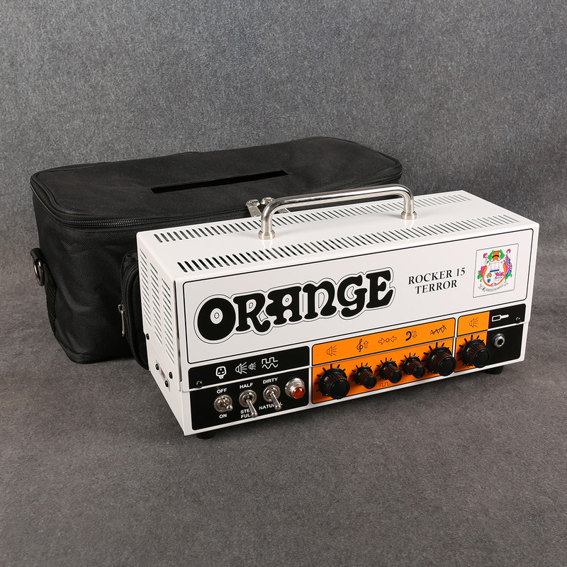 Orange Rocker 15 Terror Valve Head - Gig Bag - 2nd Hand Orange Rocker 15 Terror Valve Head - Gig Bag - 2nd Hand