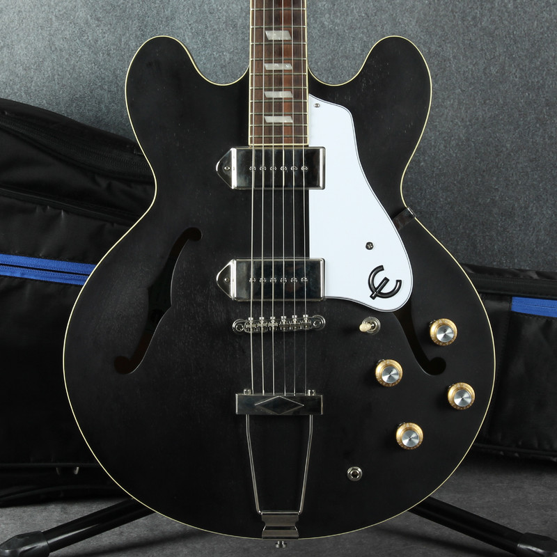 Epiphone Casino - Worn Ebony - Hard Case - 2nd Hand