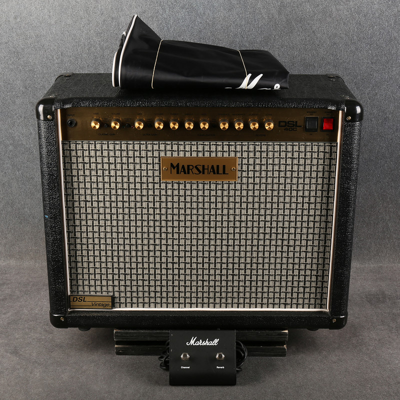 Marshall DSL40C Vintage - Celestion G12 - Cover **COLLECTION ONLY** - 2nd Hand Marshall DSL40C Vintage - Celestion G12 - Cover **COLLECTION ONLY** - 2nd Hand