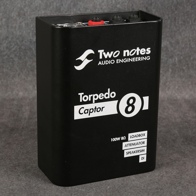 Two Notes Torpedo Captor 8 Ohm Compact Loadbox and Amp DI - 2nd Hand Two Notes Torpedo Captor 8 Ohm Compact Loadbox and Amp DI - 2nd Hand