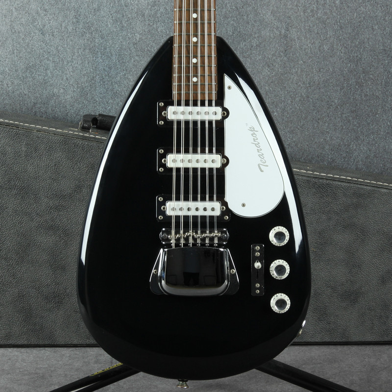 Phantom Guitars Teardrop 12 String - Black - Hard Case - 2nd Hand Phantom Guitars Teardrop 12 String - Black - Hard Case - 2nd Hand