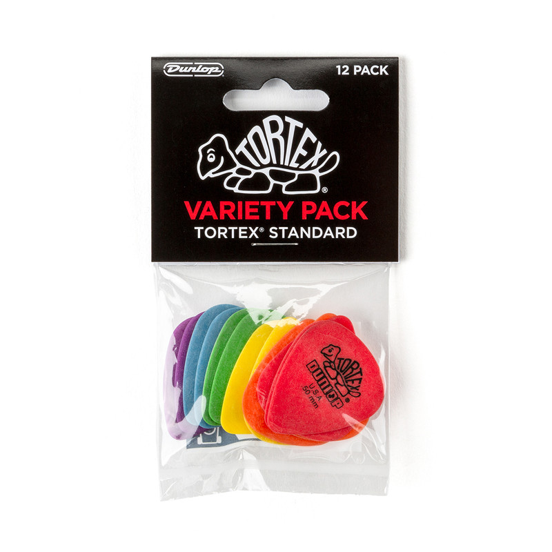 Jim Dunlop Tortex Standard Pick Variety Pack, 12 Pack Jim Dunlop Tortex Standard Pick Variety Pack, 12 Pack