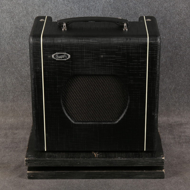 Supro Blues King 8 Valve Combo - Black - 2nd Hand Supro Blues King 8 Valve Combo - Black - 2nd Hand