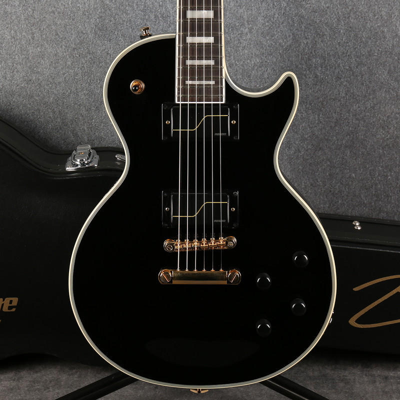 Epiphone Matt Heafy Les Paul Custom Origins - Ebony - Hard Case - 2nd Hand