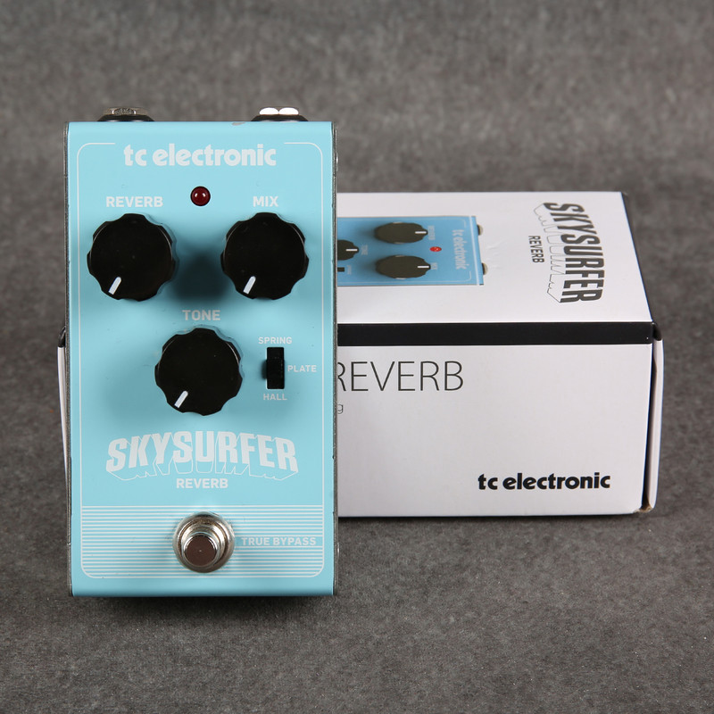 TC Electronic Skysurfer Reverb - Boxed - 2nd Hand (141513) TC Electronic Skysurfer Reverb - Boxed - 2nd Hand (141513)
