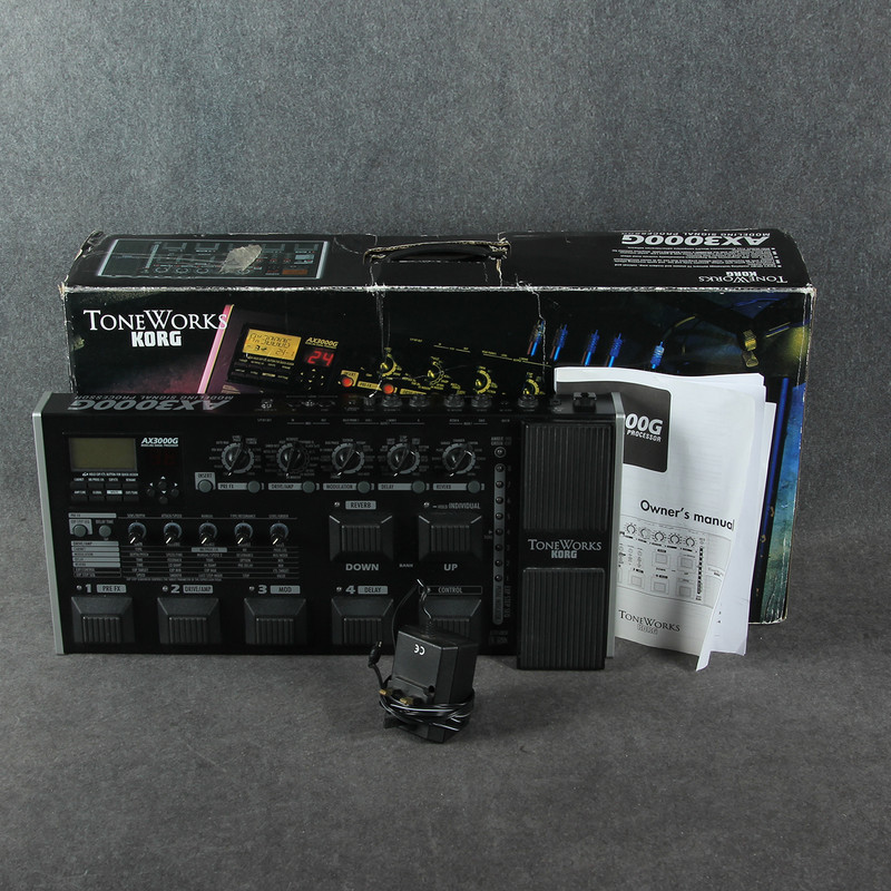 Korg AX3000G Modeling Signal Processor - Box & PSU - 2nd Hand