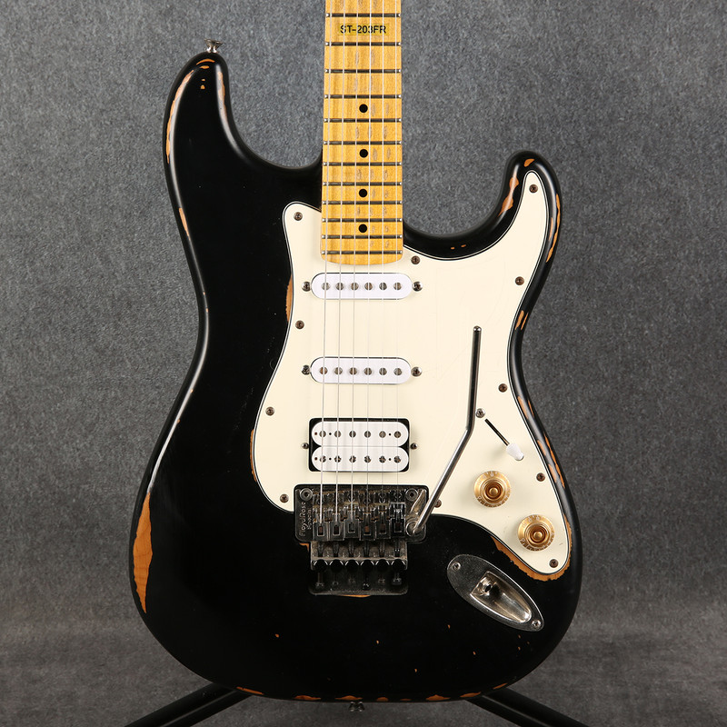 ESP LTD ST-203FR - Distressed Black - 2nd Hand