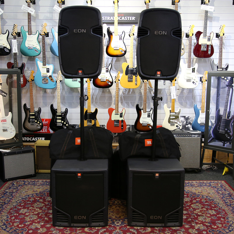 JBL EON 515 Speakers-EON 518S Compact Sub - Cover **COLLECTION ONLY** - 2nd Hand