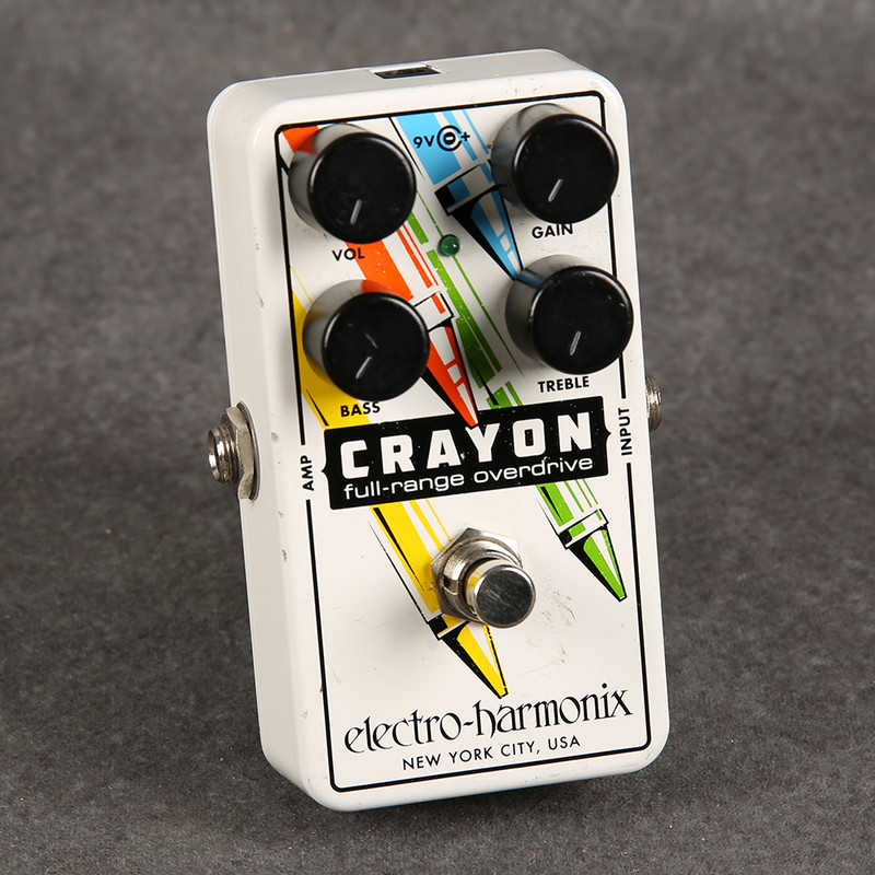 Electro-Harmonix Crayon 76 Full-range Overdrive Pedal - 2nd Hand