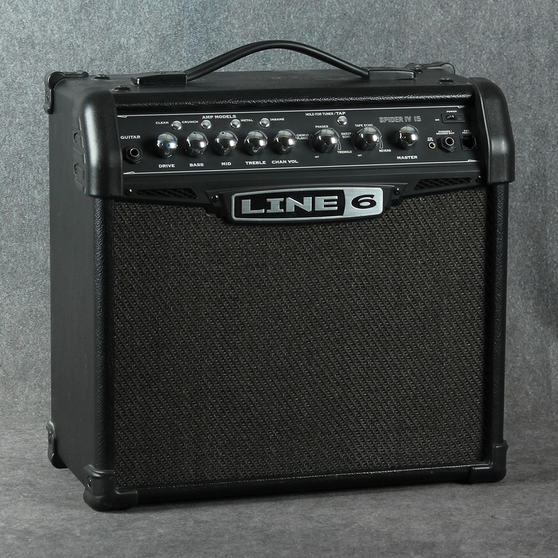 Line 6 Spider 15 Amplifier - 2nd Hand Line 6 Spider 15 Amplifier - 2nd Hand