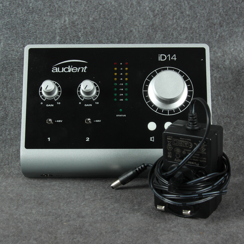 Audient iD14 Audio Interface - PSU - 2nd Hand