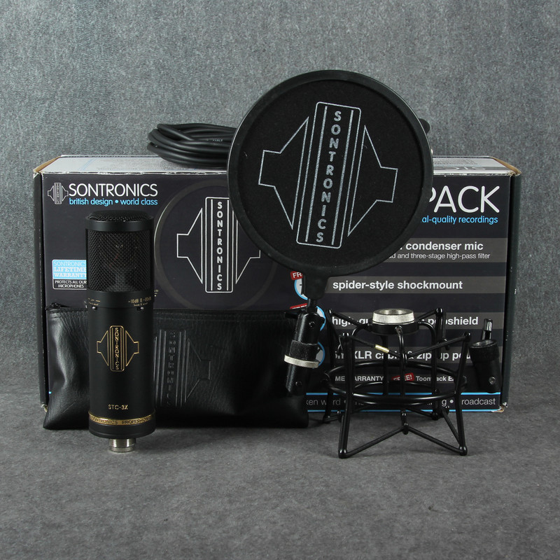 Sontronics STC-3X Microphone Pack - Boxed - 2nd Hand Sontronics STC-3X Microphone Pack - Boxed - 2nd Hand