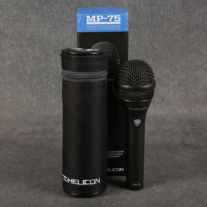 TC Helicon MP-75 Performance Vocal Microphone - Boxed - 2nd Hand