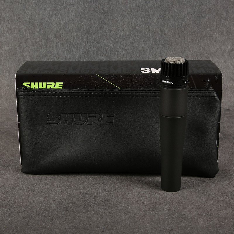 Shure SM57 Dynamic Instrument Microphone - Boxed - 2nd Hand Shure SM57 Dynamic Instrument Microphone - Boxed - 2nd Hand