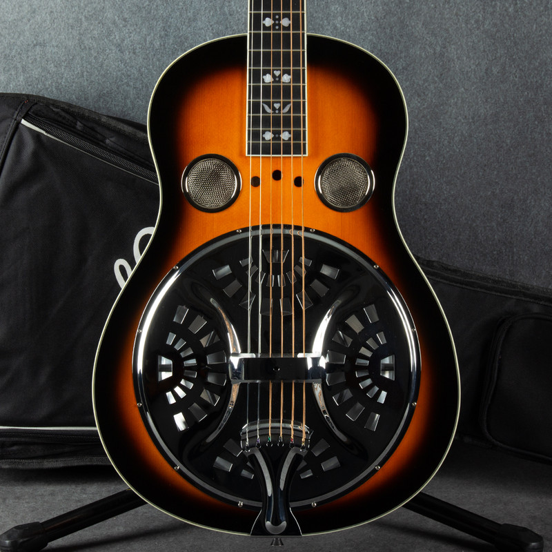 Ozark 3515SQ Square Neck Resonator - Sunburst - Gig Bag - 2nd Hand