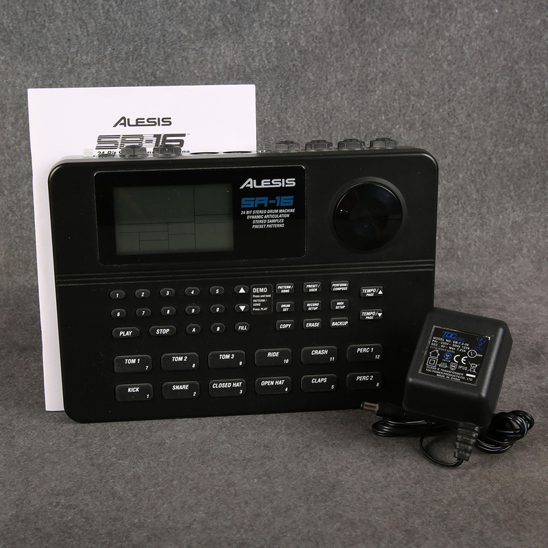Alesis SR-16 Drum Machine - Power Supply - 2nd Hand (142170)