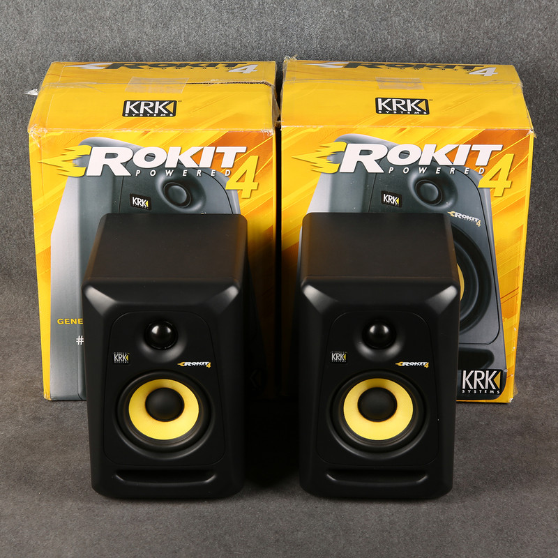 KRK Rokit RP4 G3 Studio Monitor Pair - Boxed - 2nd Hand