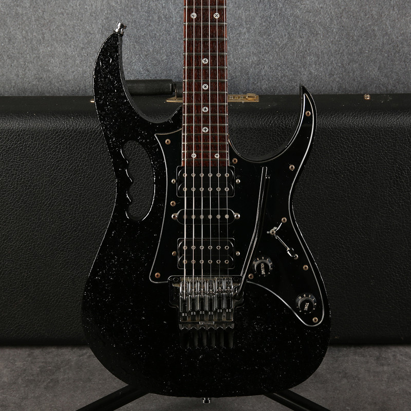 Ibanez JEM7D-BK Steve Vai Signature - Black - Hard Case - 2nd Hand Ibanez JEM7D-BK Steve Vai Signature - Black - Hard Case - 2nd Hand
