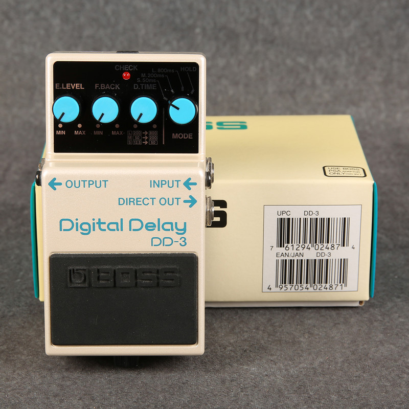 Boss DD-3 Digital Delay - Boxed - 2nd Hand (142344)