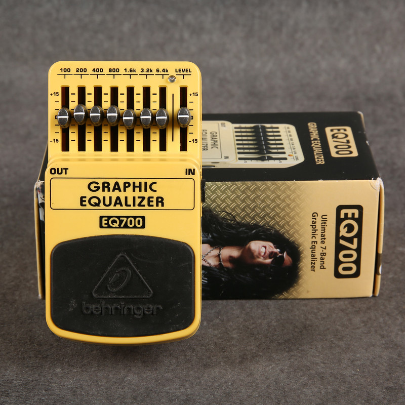 Behringer EQ700 Graphic Equaliser - Boxed - 2nd Hand