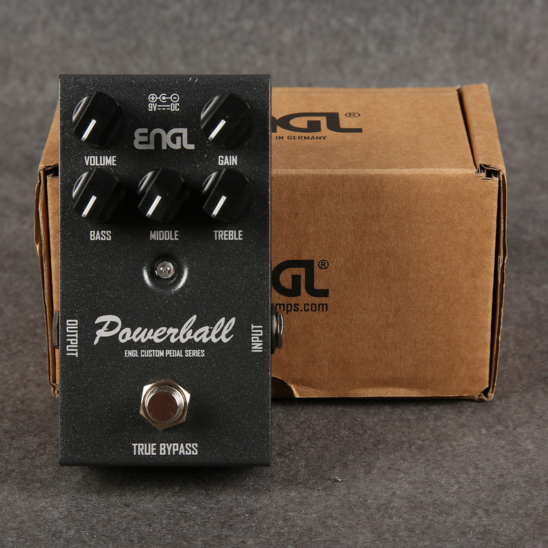 Engl Powerball EP645 Distortion Pedal - Boxed - 2nd Hand Engl Powerball EP645 Distortion Pedal - Boxed - 2nd Hand
