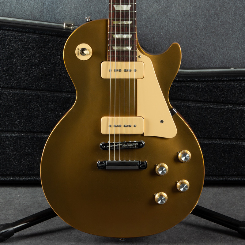 Gibson Les Paul 60s Tribute - Gold Top - Hard Case - 2nd Hand (142376) Gibson Les Paul 60s Tribute - Gold Top - Hard Case - 2nd Hand (142376)