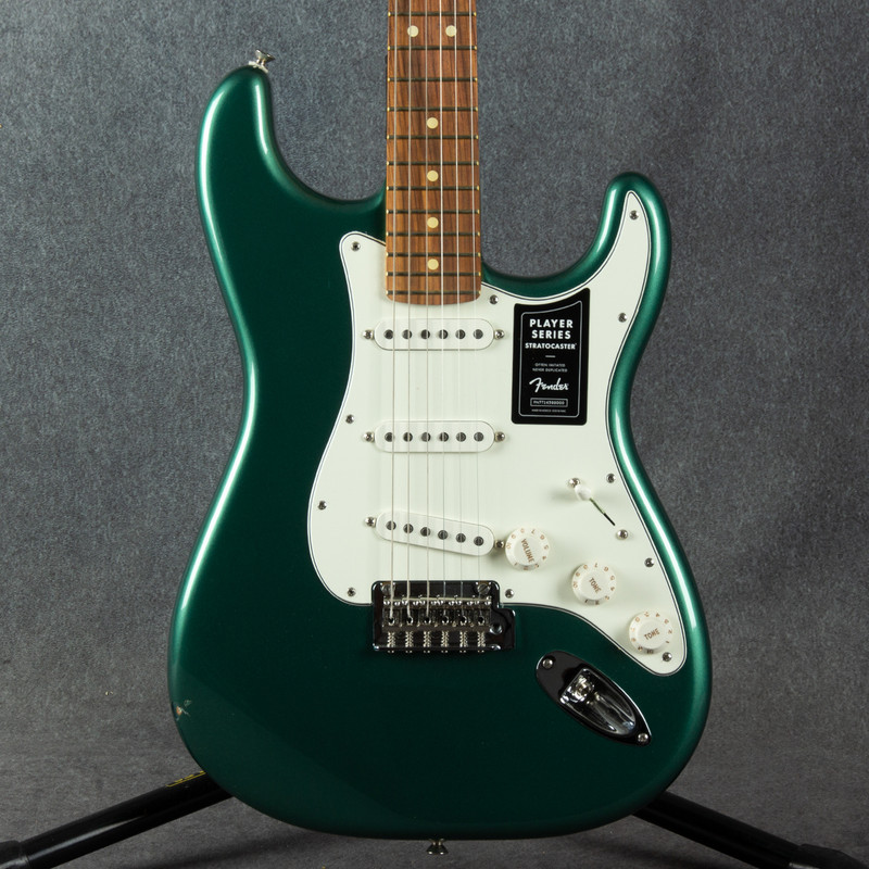 Fender Ltd Ed Player Stratocaster - Sherwood Green Metallic - Boxed - 2nd Hand
