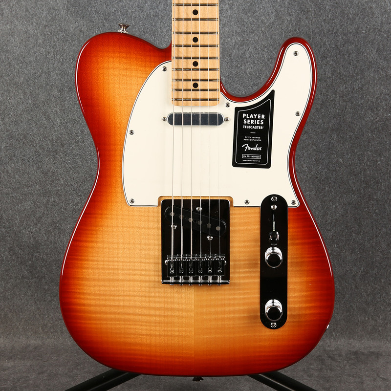 Fender Limited Edition Player Telecaster Plus Top - Sienna Sunburst - 2nd Hand