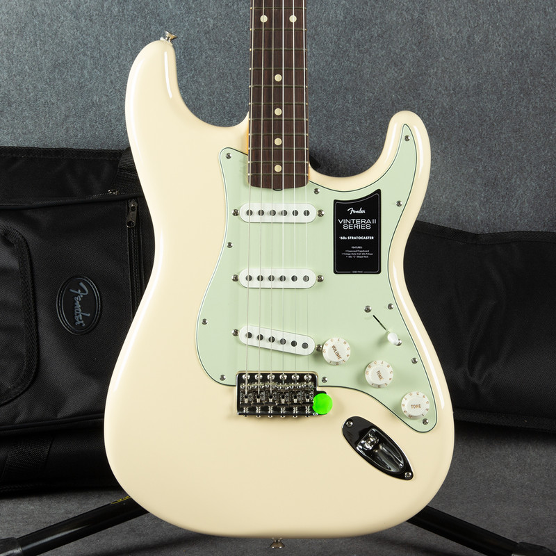 Fender Vintera II 60s Stratocaster - Olympic White - Gig Bag - 2nd Hand (X1164991)