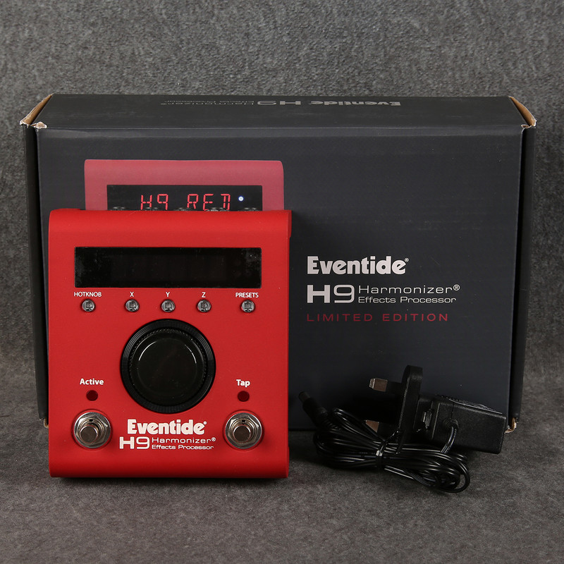 9/23までセール【新品未使用】EVENTIDE H9 MAX 限定カラー 赤 EVENTIDE (イーブンタイド) マルチエフェクター アダプター付き